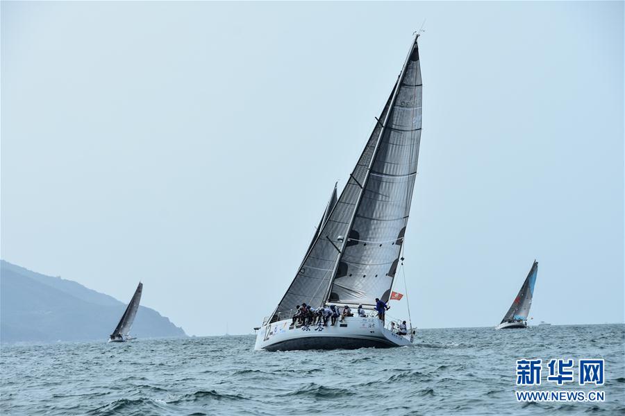 （体育）（6）帆船——2018环海南岛国际大帆船赛开幕