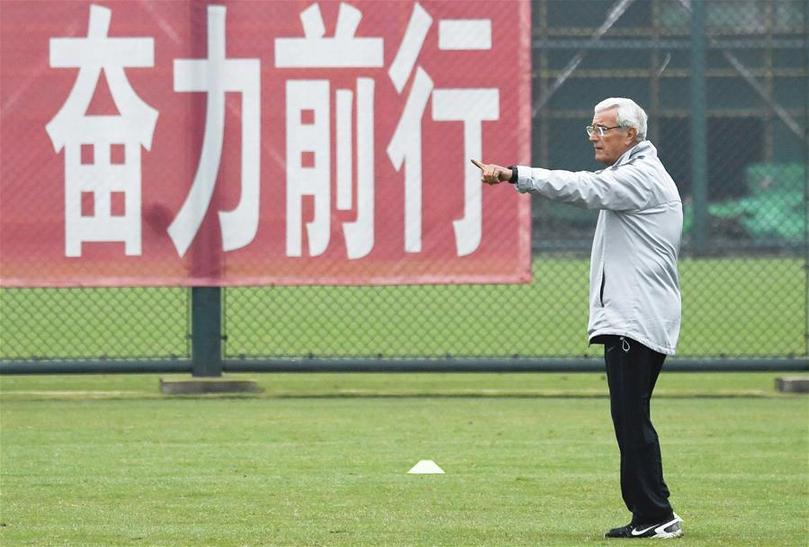 （体育）（1）足球——中国男足海口集训备战亚洲杯