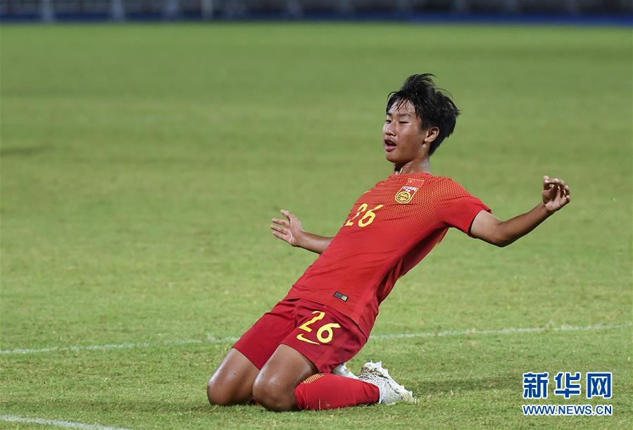 （体育）（1）足球——2019海口国际青年锦标赛：中国U15不敌伊朗U15