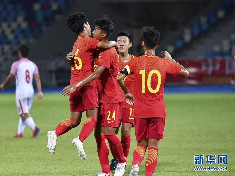 （体育）（2）足球——2019海口国际青年锦标赛：中国U15不敌伊朗U15
