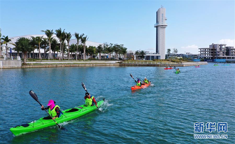 （体育）（3）皮划艇——环海南岛巡回赛开赛