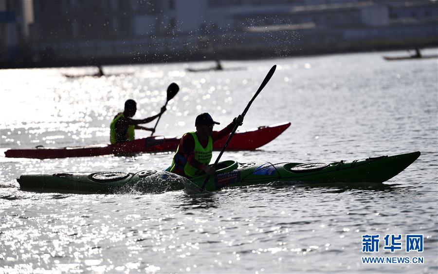 （體育）（5）皮劃艇——環海南島巡回賽開賽