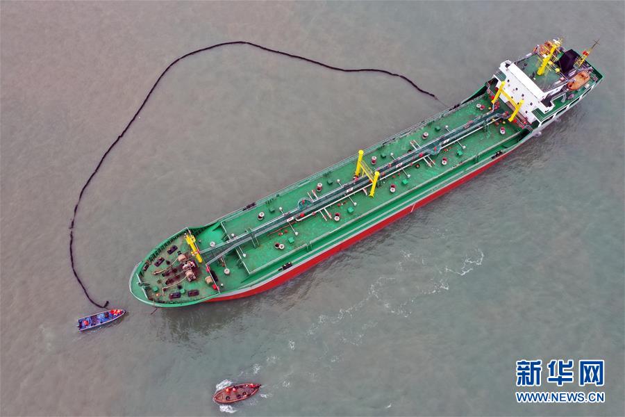 （社會）（4）海南舉行春運期間危險品船舶碰撞事故應急演練