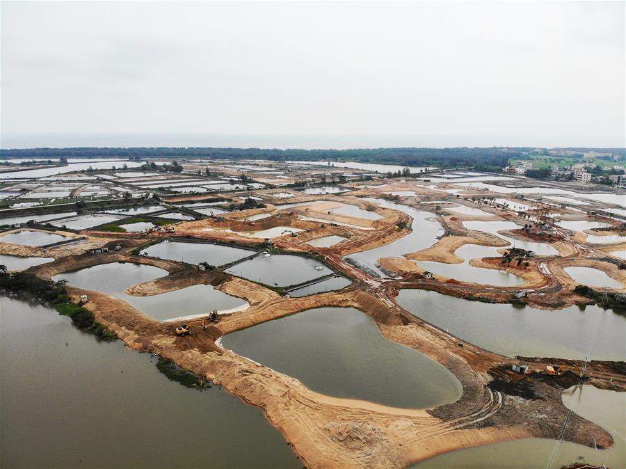 （聚焦复工复产·新华视界）（3）海口迈雅河区域加速生态修复建设