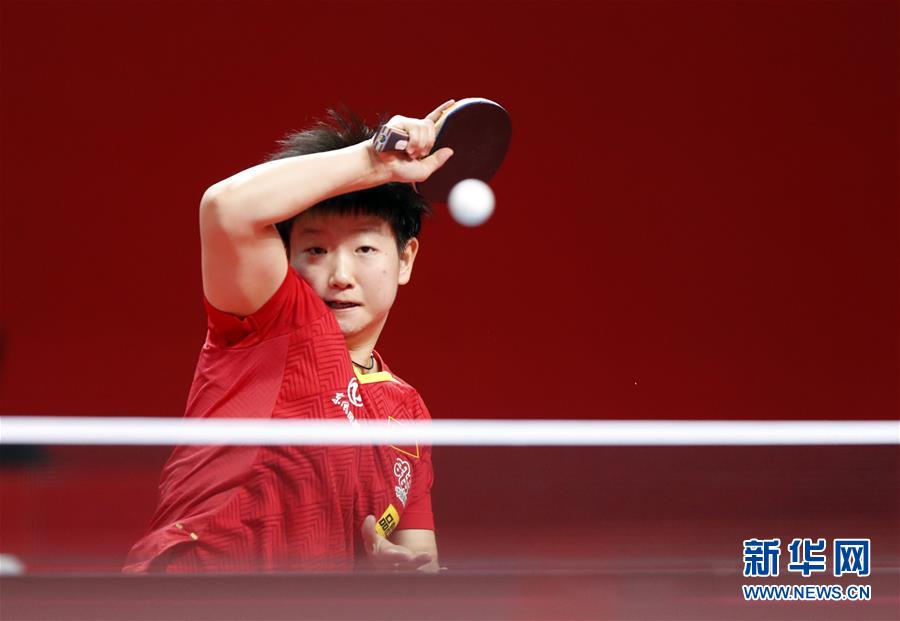 （体育）（1）乒乓球——奥运模拟赛：女子一团获女团冠军