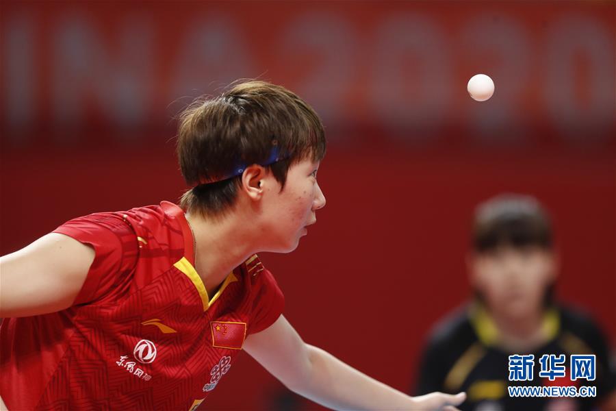 （体育）（3）乒乓球——奥运模拟赛：女子一团获女团冠军