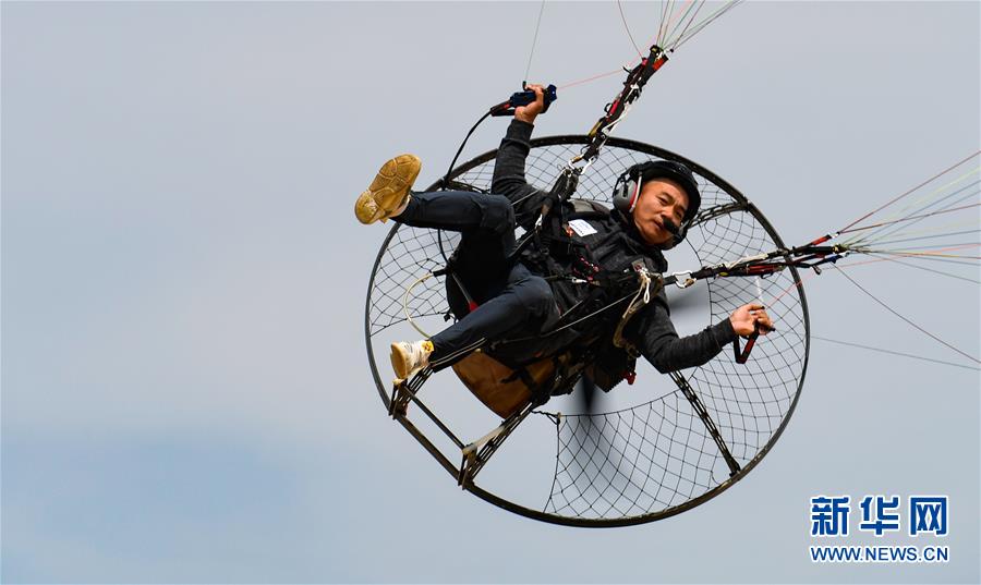 （体育）（3）海口动力伞魅力海岸锦标赛落幕