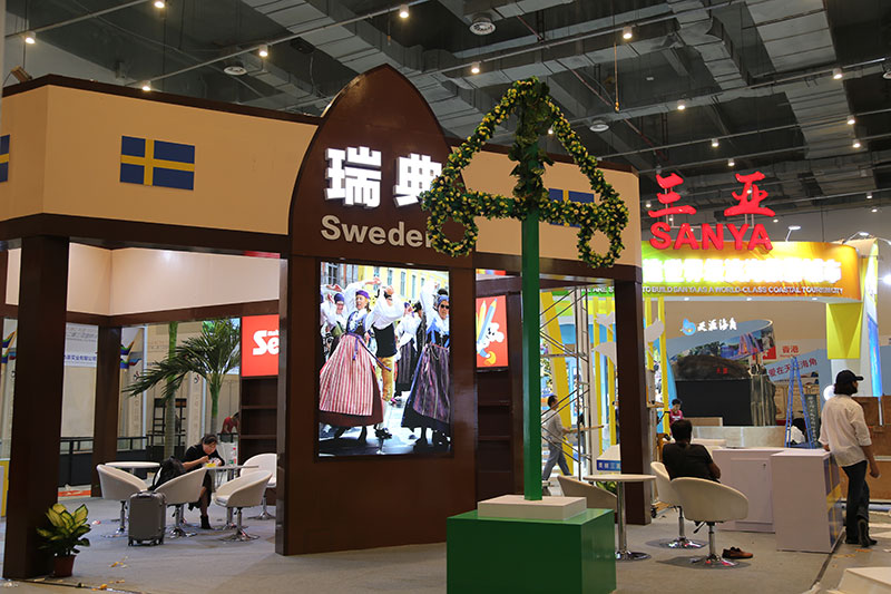 2017第二届三亚国际文化产业博览会会场准备完毕