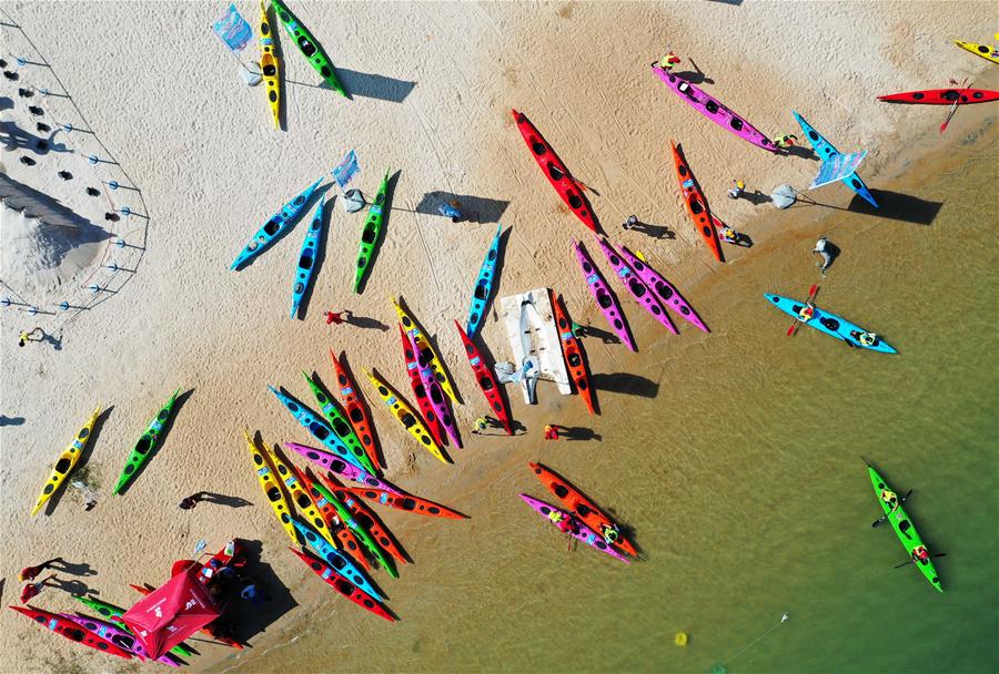 皮划艇——环海南岛巡回赛开赛