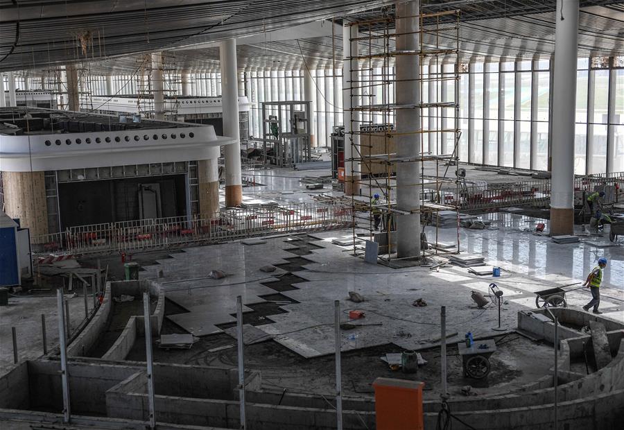 海口美蘭國際機場二期項目衝刺施工