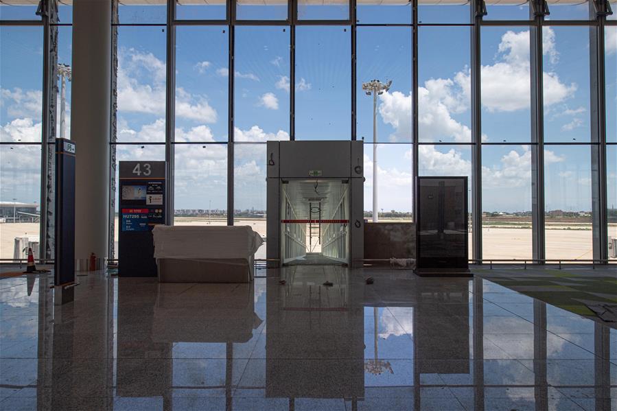 海口美兰国际机场二期项目主体工程完工