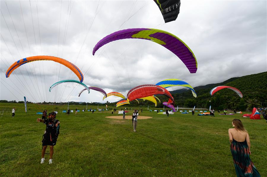 2020年環海南島飛行大賽滑翔傘定點賽落幕