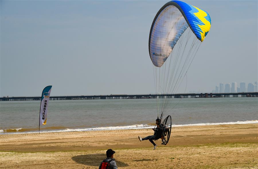 環海南島飛行大賽海口動力傘魅力海岸錦標賽落幕
