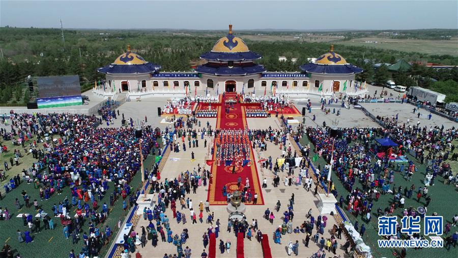 （文化）（1）內蒙古成吉思汗陵舉行春季大祭