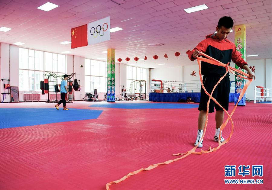 （体育）（15）拳击——内蒙古拳击队训练备战