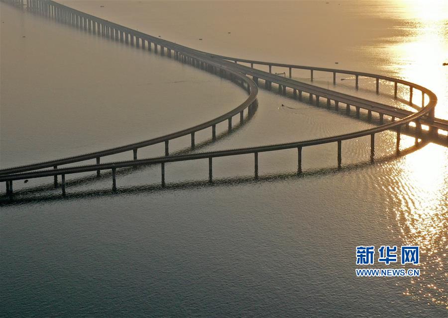 #（图文互动）（3）青岛胶州湾大桥胶州连接线开通