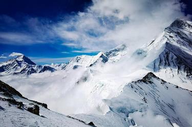 海拔7000米以上的壮美景色