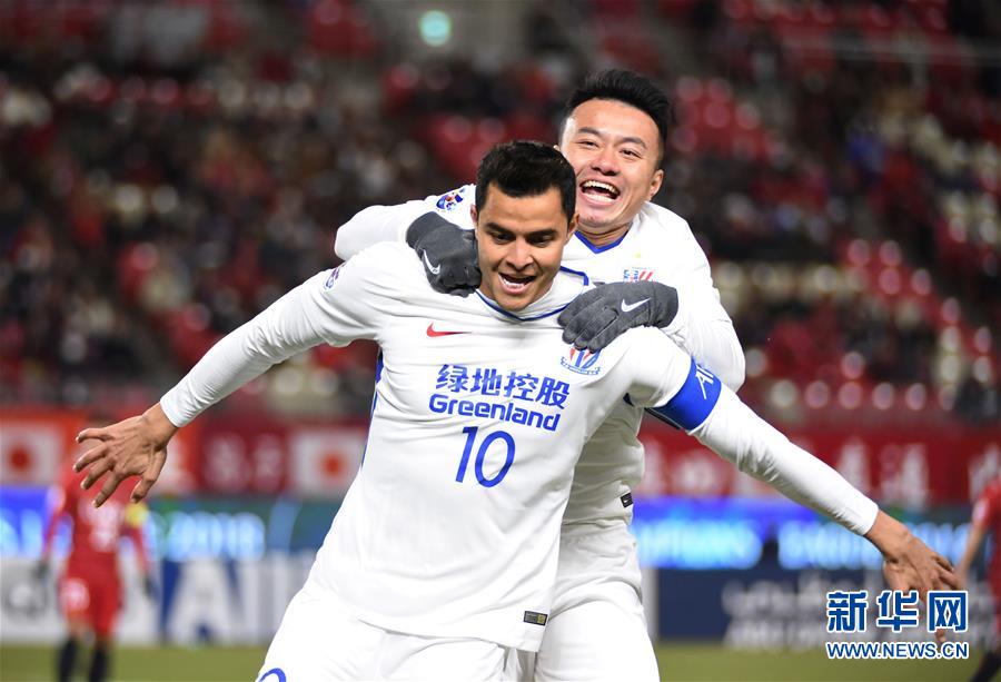 （體育）（1）足球——亞冠：上海申花戰平鹿島鹿角