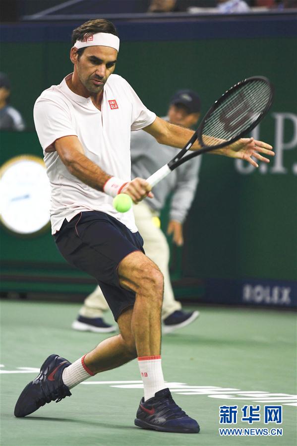 （体育）（1）网球——上海大师赛：费德勒晋级四强
