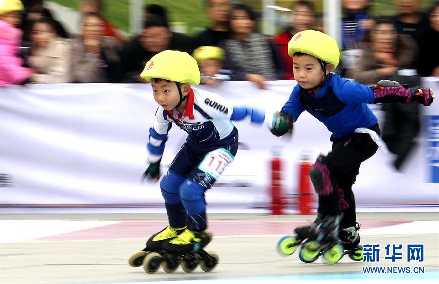 （体育）（7）2019上海城市业余联赛轮滑项目总决赛鸣枪