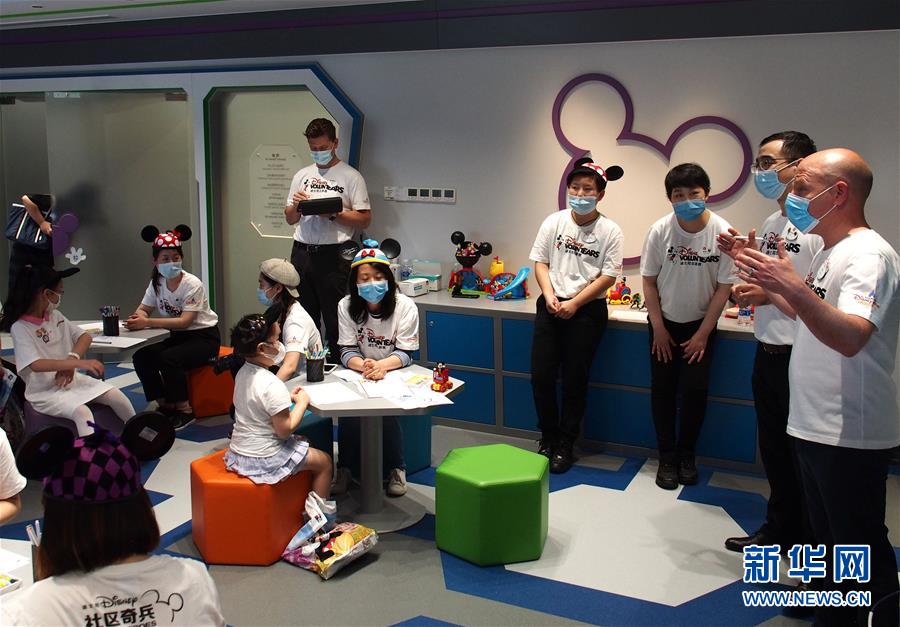 （新華視界）（2）上海兒童醫學中心啟用全新迪士尼歡樂屋