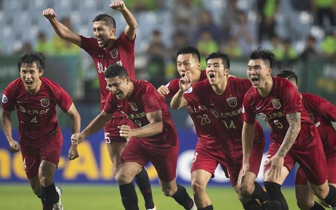 足球——亚冠：上海上港胜全北现代晋级八强