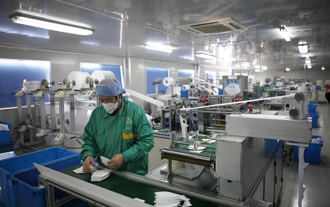 上海：抓緊口罩生産 全力增加供應