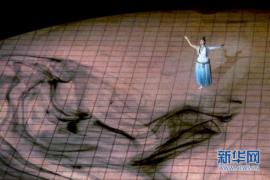 （文化）（7）大型水上实景剧《天汉传奇》在汉中演出