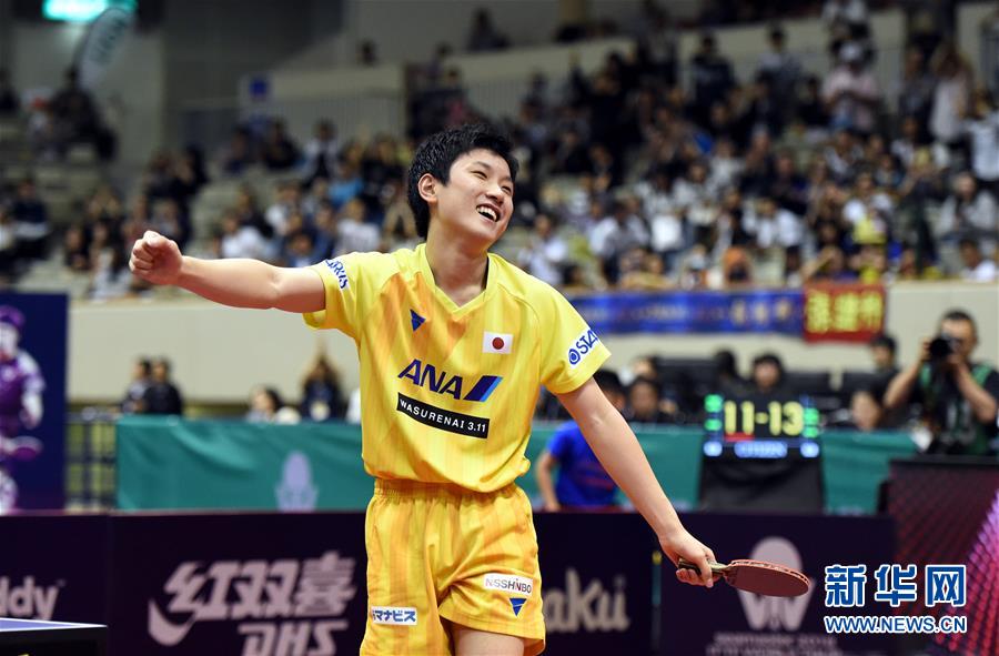 （体育）（2）乒乓球——张本智和夺日本公开赛男单冠军