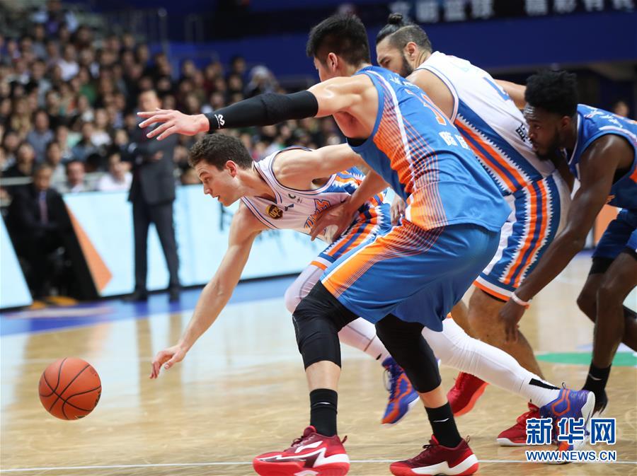 （体育）（2）篮球——CBA：上海哔哩哔哩胜四川五粮金樽