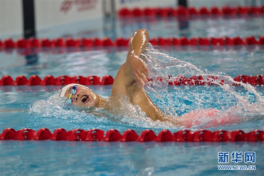 （体育）（3）游泳——全国冠军赛男子1500米自由泳：孙杨夺冠