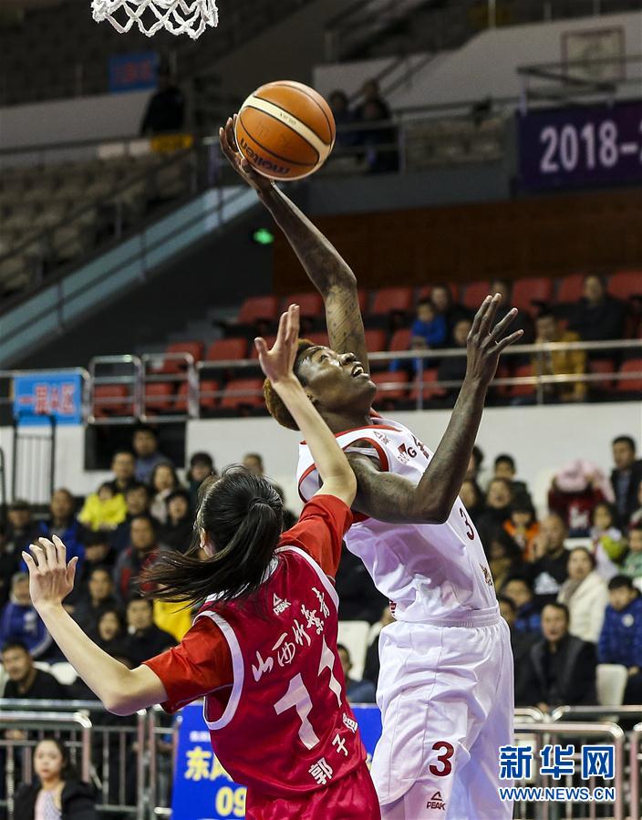 （体育）（1）篮球——WCBA：新疆体彩胜山西竹叶青
