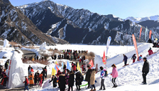 新疆天池：冬季旅遊持續增溫