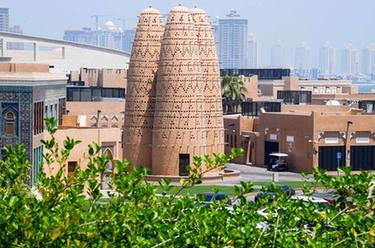 绿色与现代感相结合的卡塔尔建筑