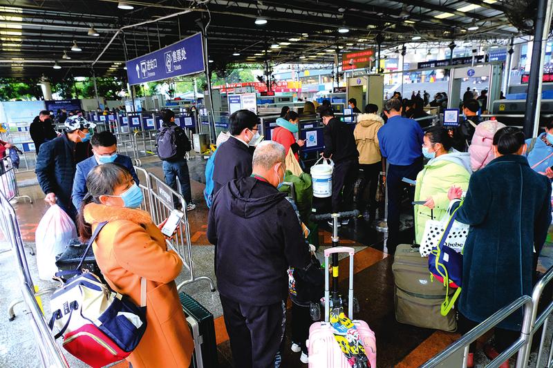 广西铁路预计春运发送旅客1000万人次