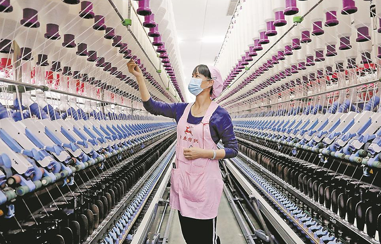 宁化：纺织企业产销两旺