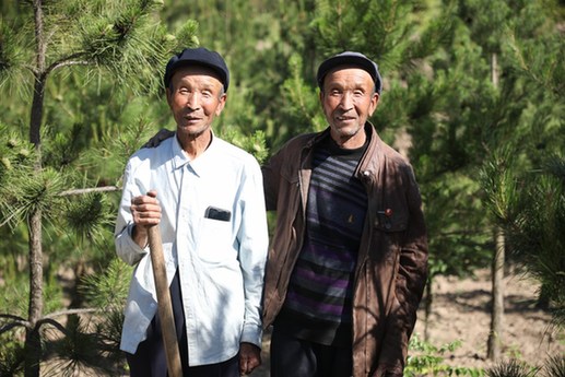 新华全媒+ | “种好树，守好山”——“刚强兄弟”坚持50余年植绿荒山
