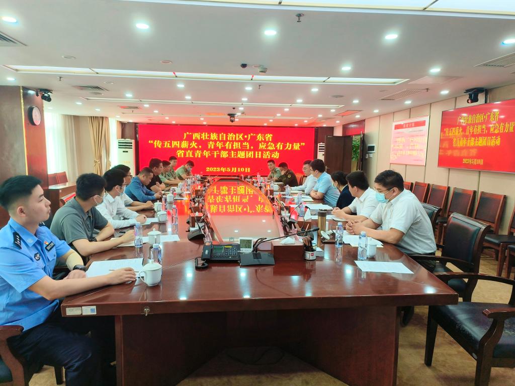 桂粵青年開展主題團日暨總體國家安全觀研學活動