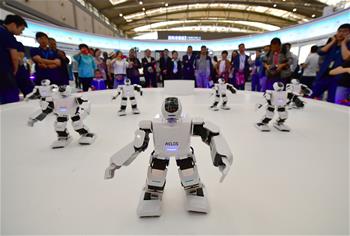 智能机器人“闪耀”丝博会