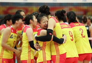 女排世錦賽：中國勝美國