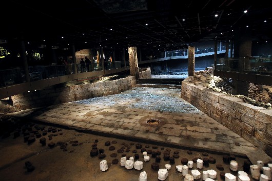 元代水闸遗址博物馆 透露700年前上海河道变迁史