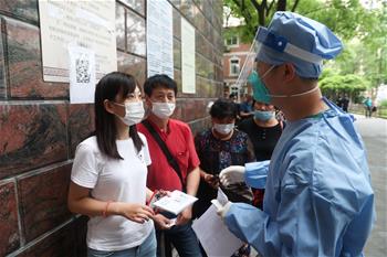 上海增加核酸檢測採樣點數量