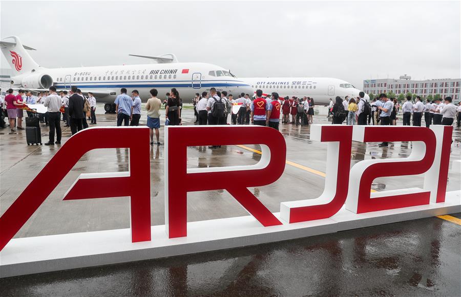 國産新支線客機ARJ21進入我國主流航空市場