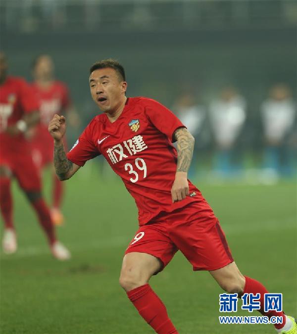 （体育）（1）足球——亚冠联赛：天津权健胜全北现代