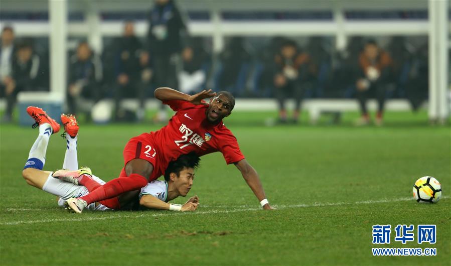 （体育）（5）足球——亚冠联赛：天津权健胜全北现代