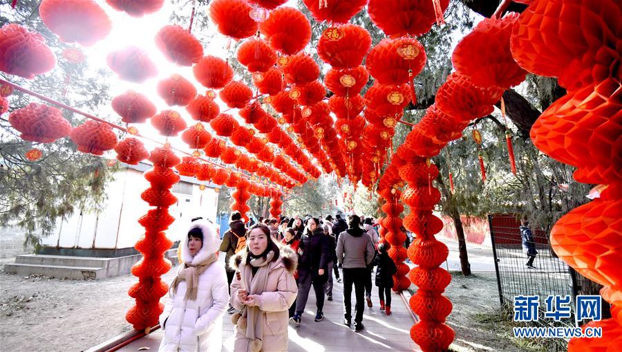 （社会）（4）北京：逛庙会 品年味