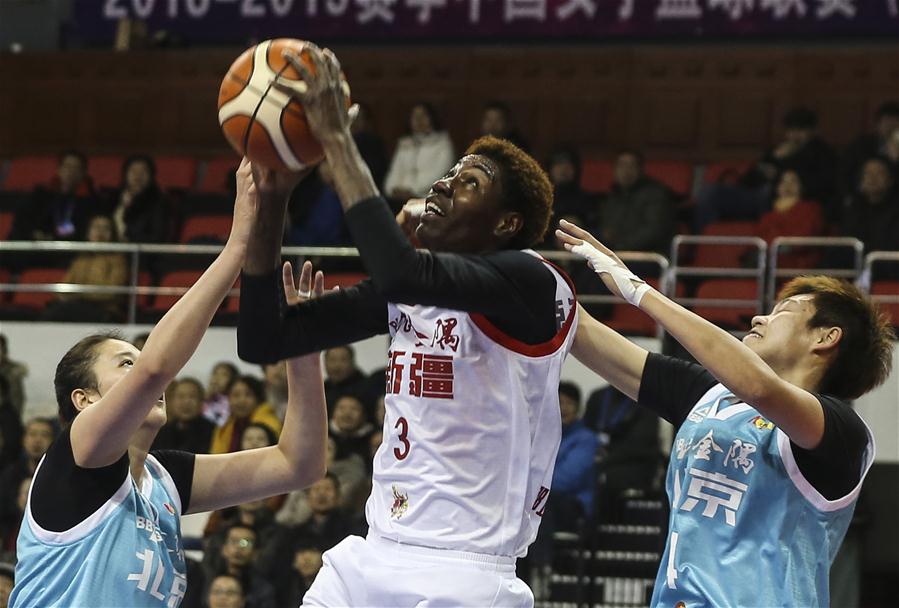 （体育）（1）篮球——WCBA：新疆体彩胜北京首钢