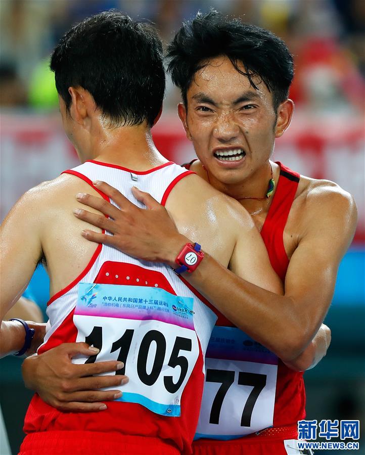 （全运会）（11）田径——男子10000米：多布杰夺冠